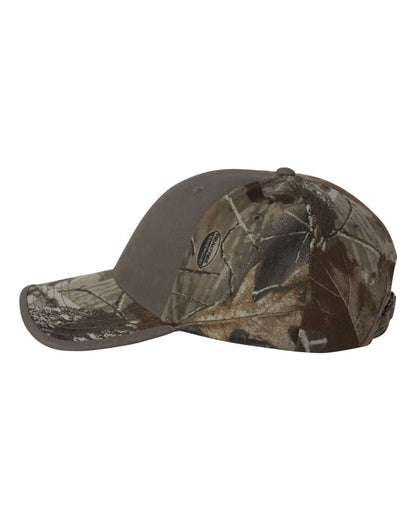 Kati LC102 Solid Front Camo Back Cap