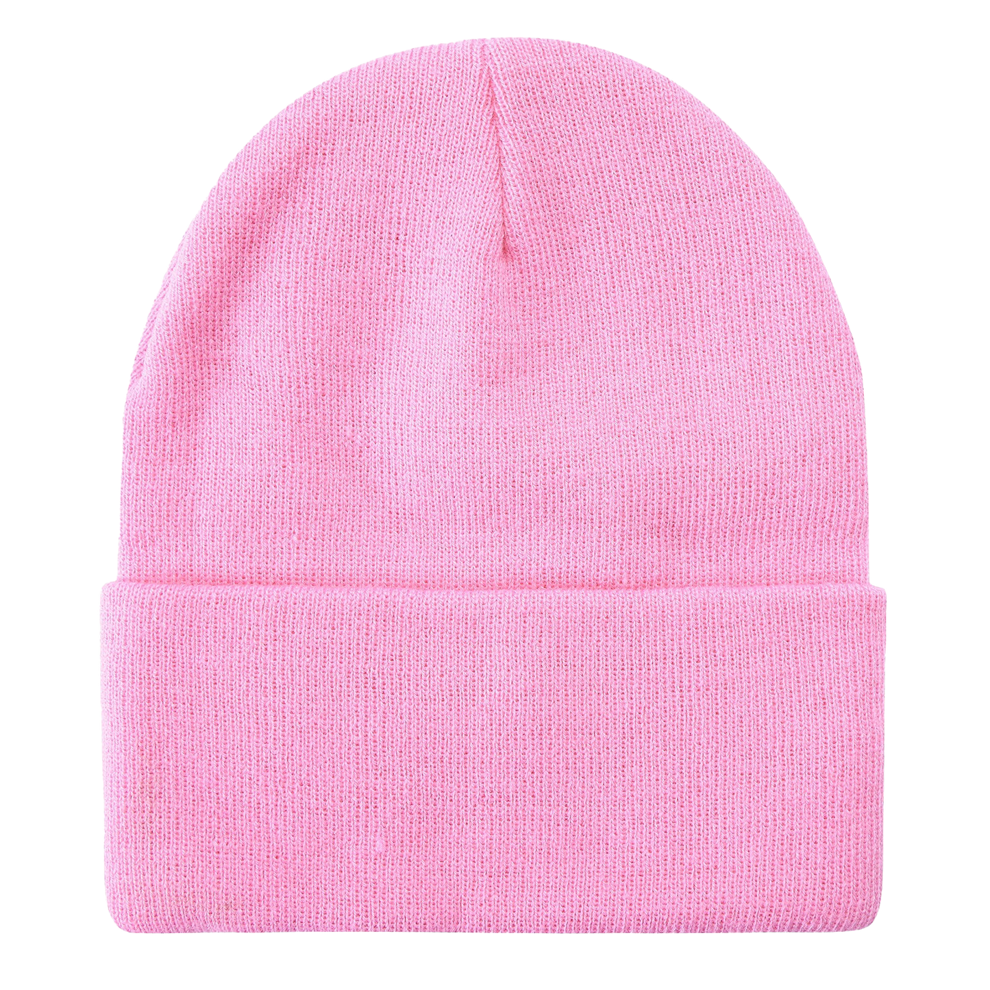 Custom Embroidered Unbranded Long Knit Beanie with Logo