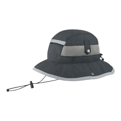 Juniper J7225 Taslon UV Bucket Hat with Zipper Pocket