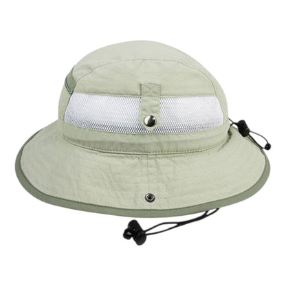 Juniper J7225 Taslon UV Bucket Hat with Zipper Pocket