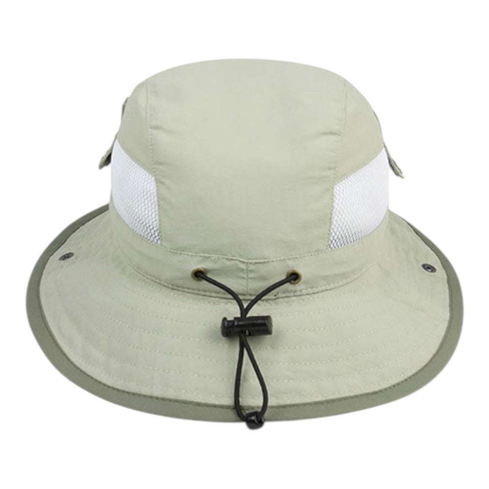 Juniper J7225 Taslon UV Bucket Hat with Zipper Pocket