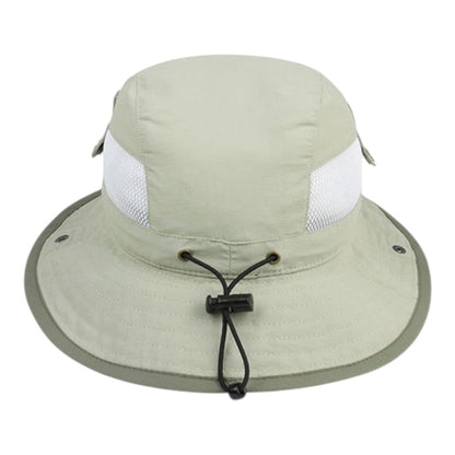 Juniper J7225 Taslon UV Bucket Hat with Zipper Pocket