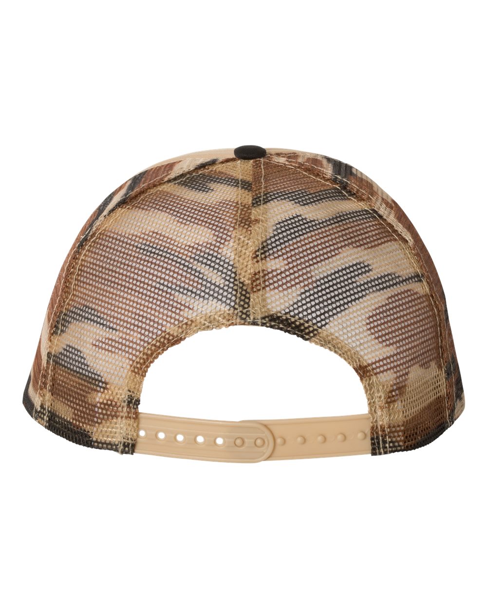 Mega Cap 6875 Foam Front Flat Bill Trucker Cap