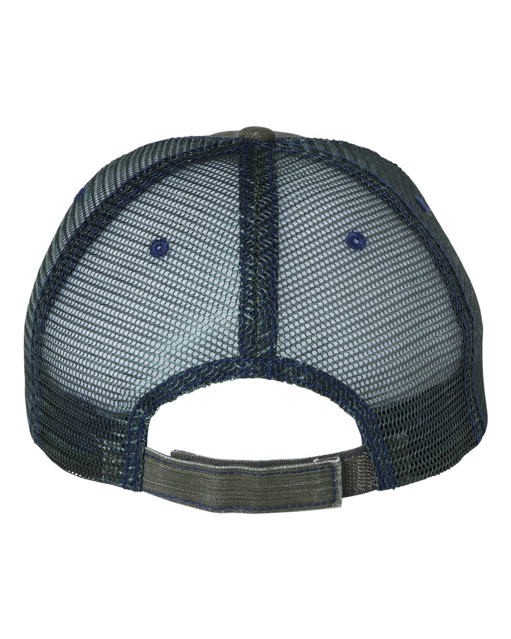 Mega Cap 6990 Herringbone Trucker Cap, Mesh Back Hat