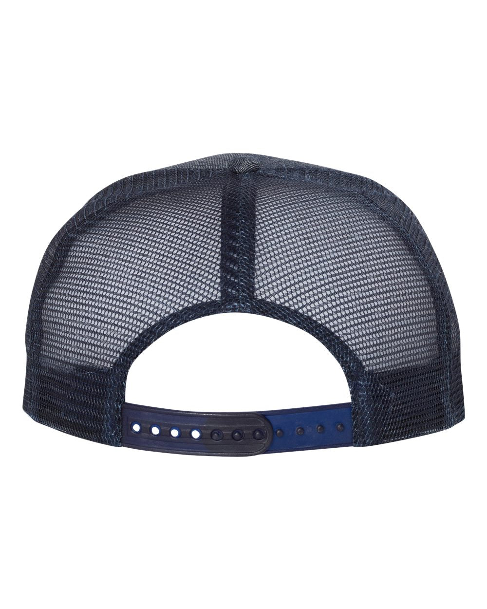 Mega Cap 6997C Flat Bill Trucker Cap