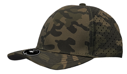 Zapped Headwear Apache 6 Panel Perforated Snapback Cap