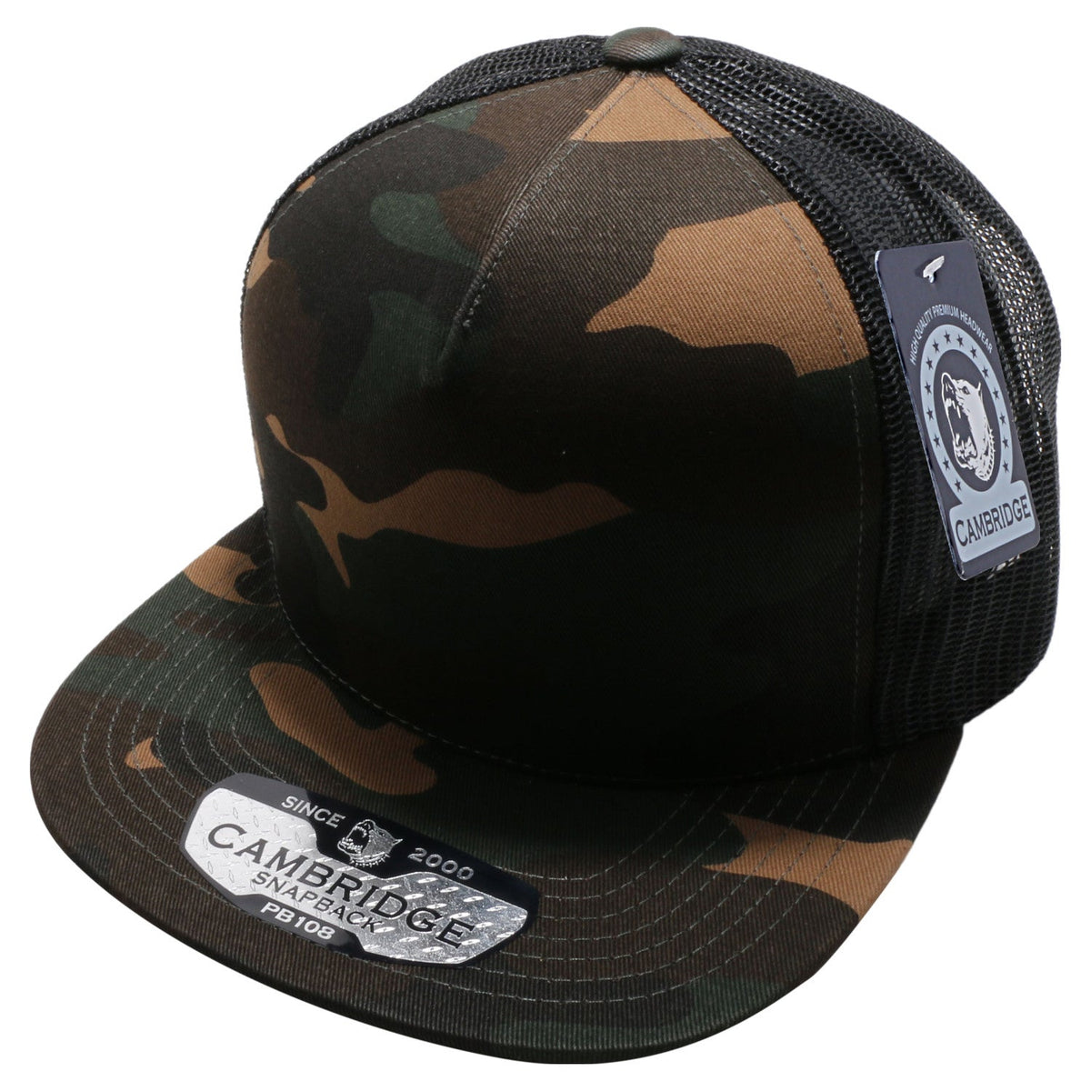 Pit Bull PB108 5-Panel Cotton Trucker Hat