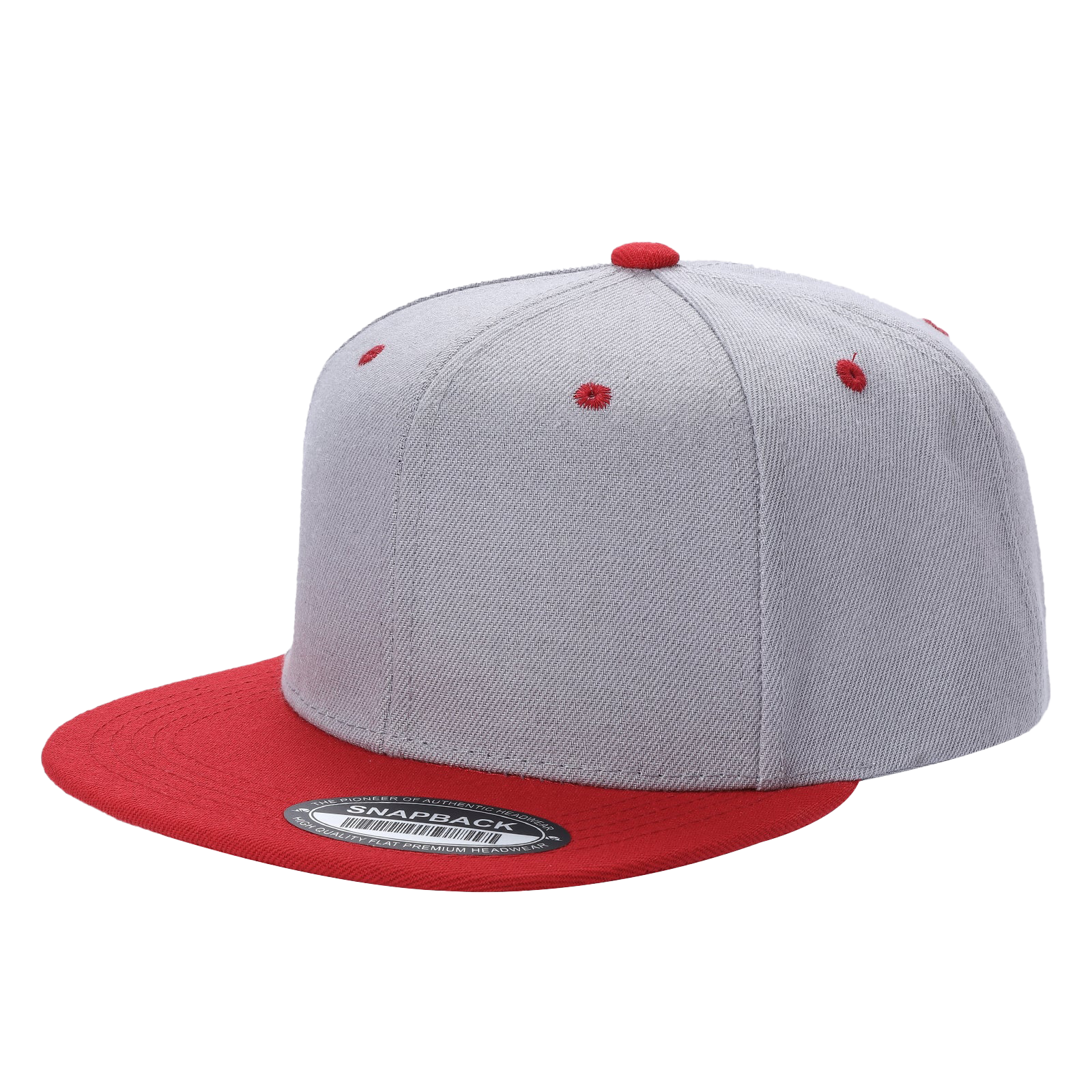Heather Grey/Red color variant
