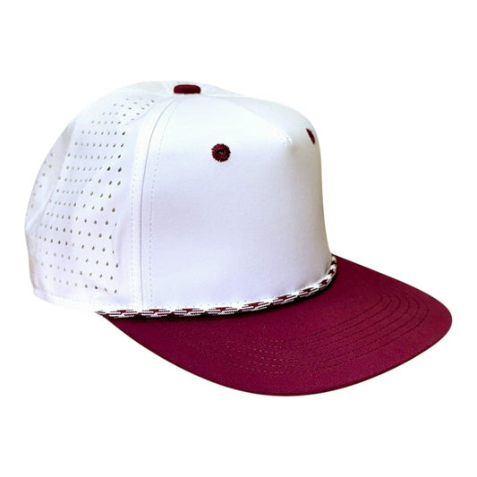 Blank Rope Hats Perforated Unstructured Cap - Star Hats & Embroidery