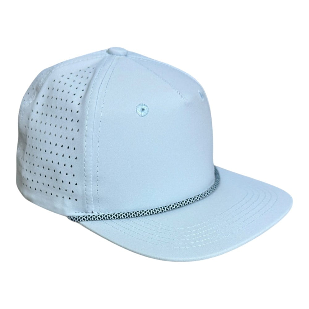 Blank Rope Hats Perforated Structured Cap