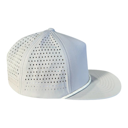 Blank Rope Hats Perforated Unstructured Cap
