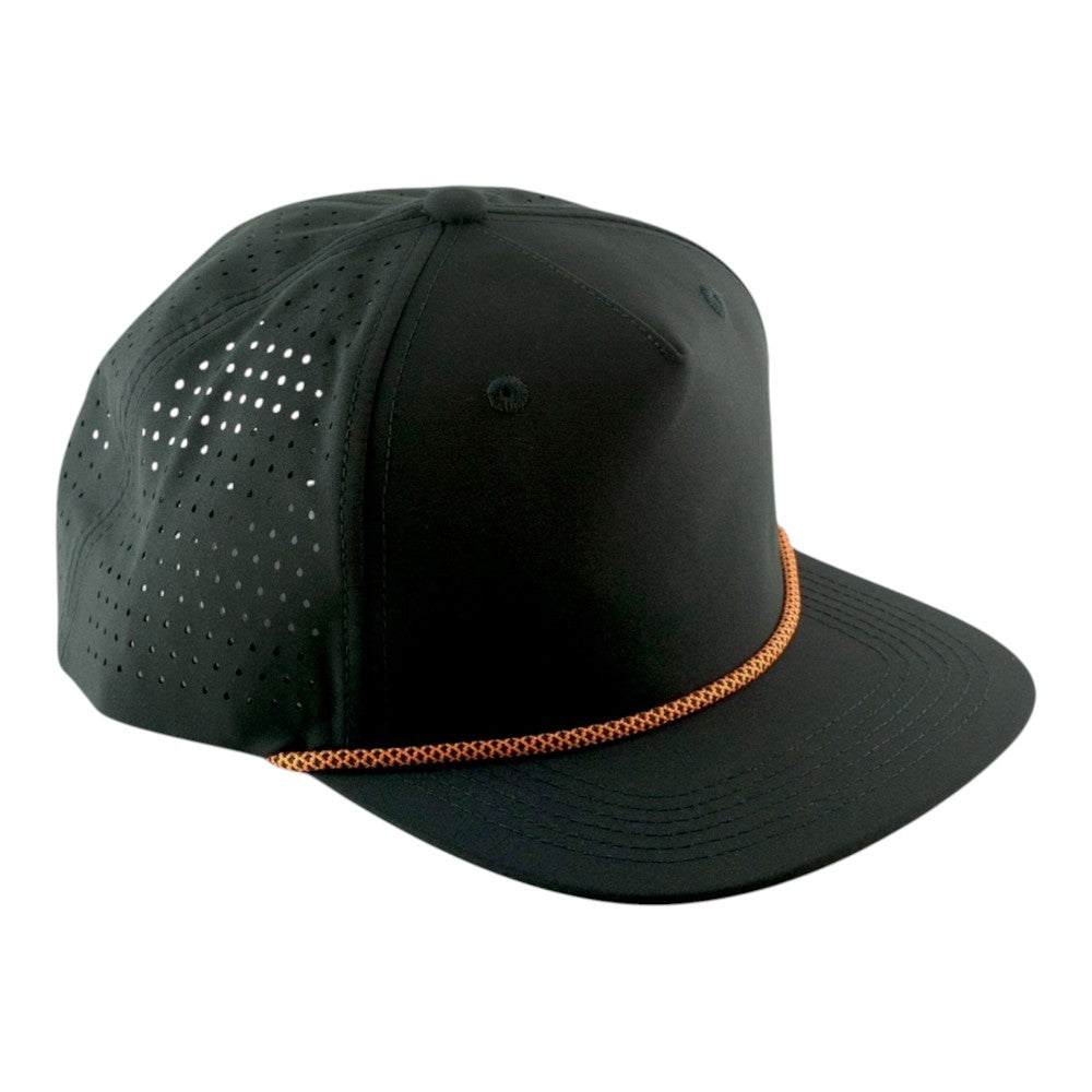 Blank Rope Hats Perforated Unstructured Cap