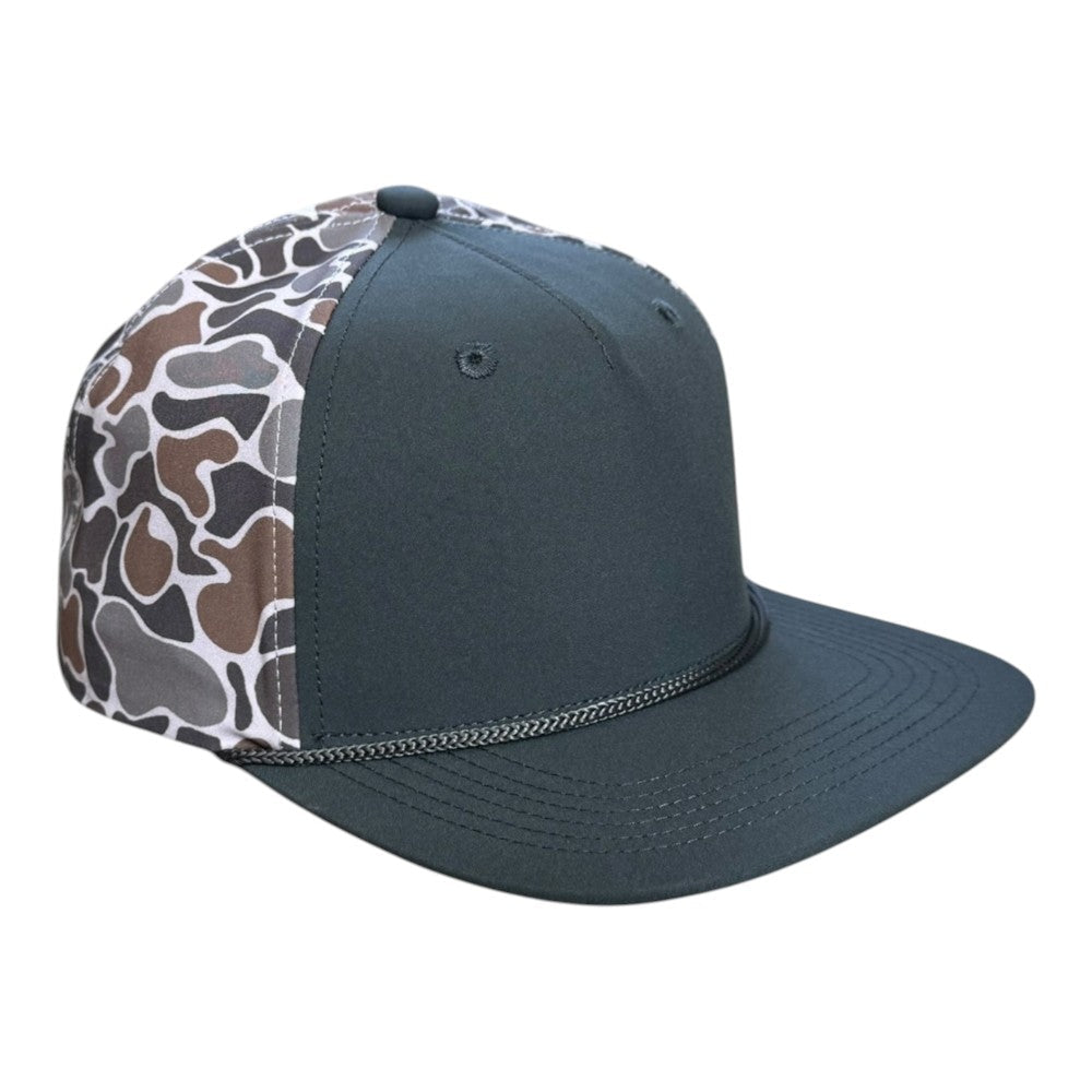 Blank Rope Hats Perforated Structured Cap