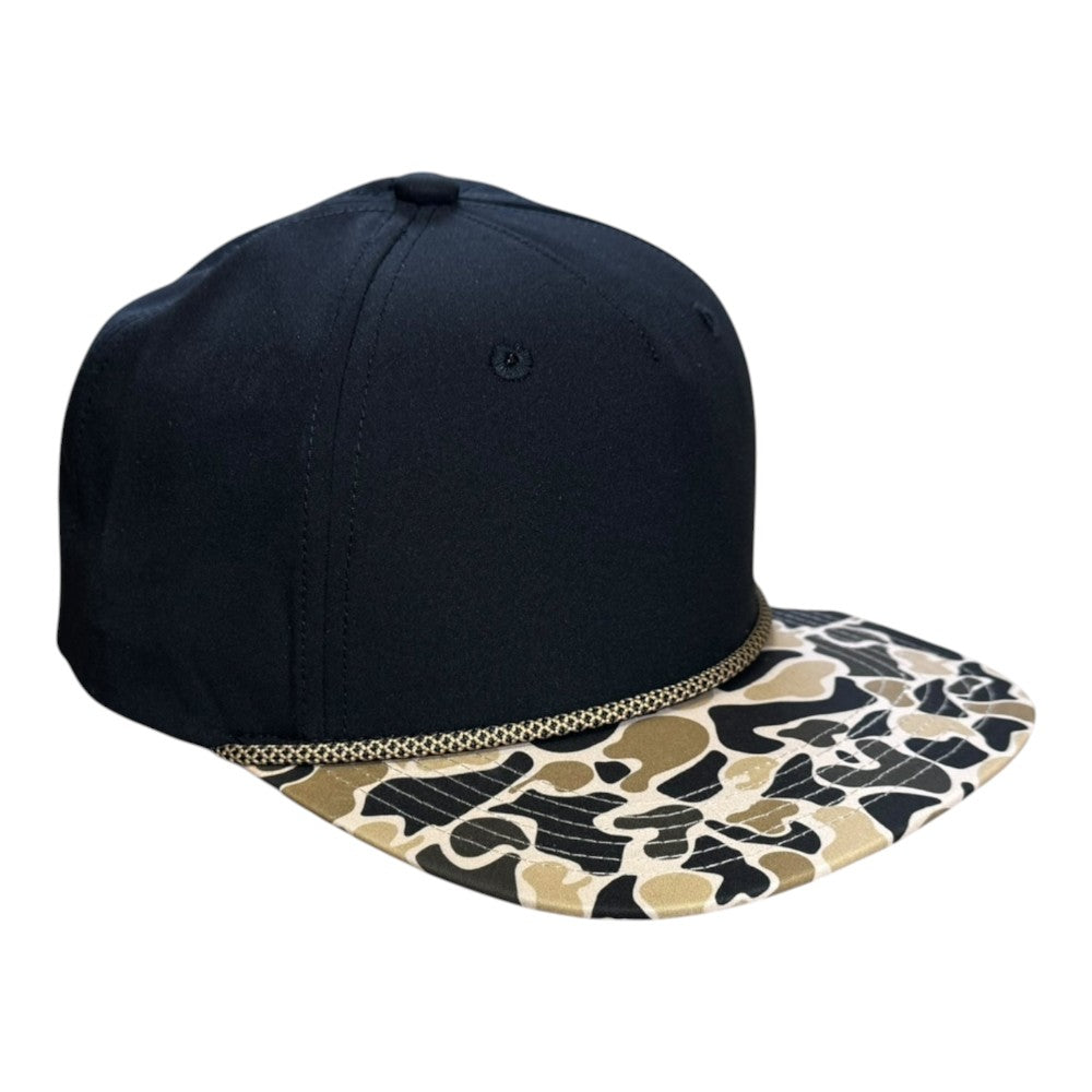 Blank Rope Hats Perforated Structured Cap