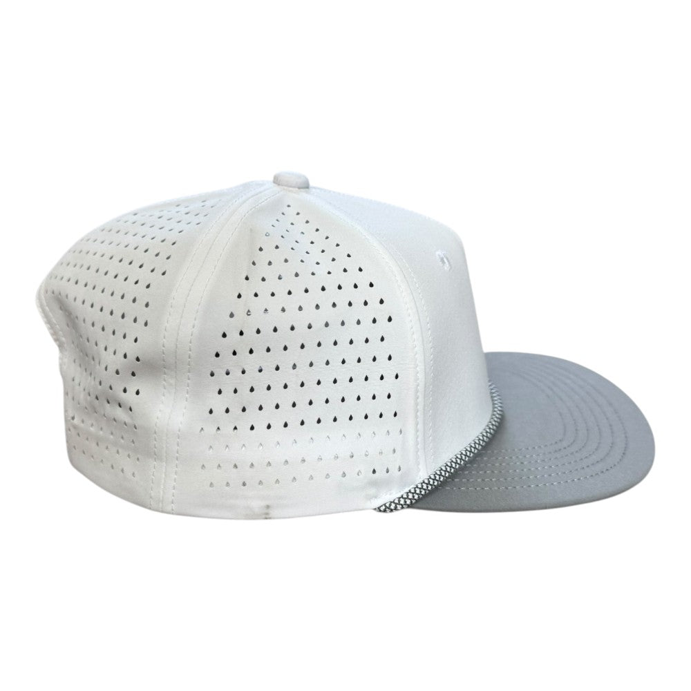 Blank Rope Hats Perforated Unstructured Cap