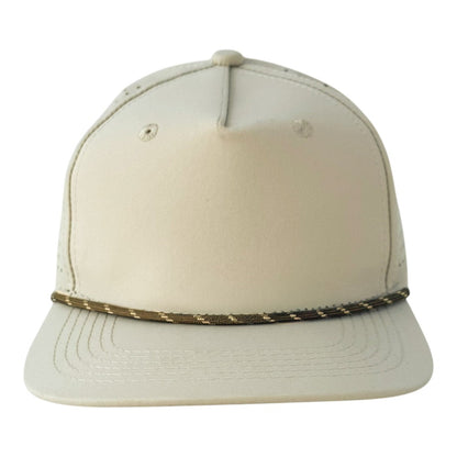 Blank Rope Hats Perforated Structured Cap