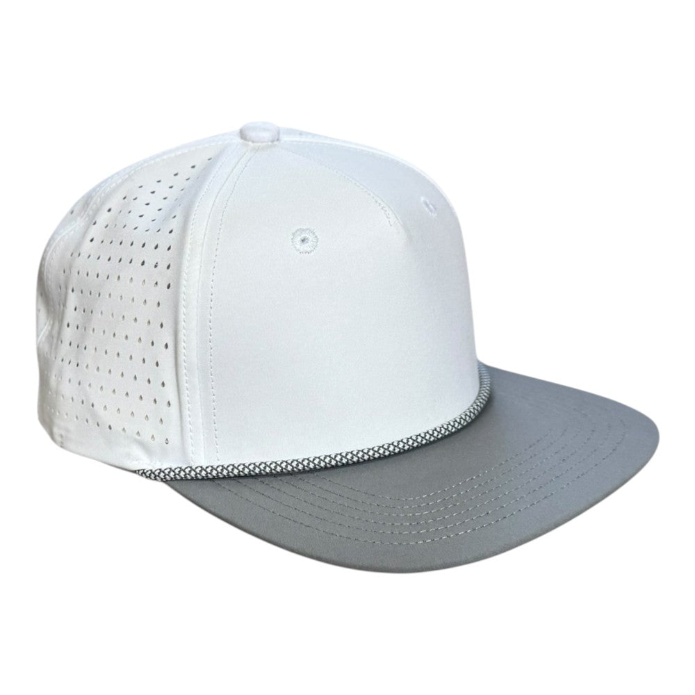 Blank Rope Hats Perforated Unstructured Cap
