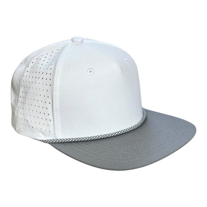 Blank Rope Hats Perforated Unstructured Cap