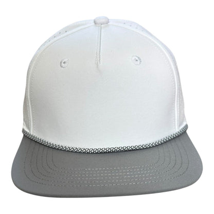 Blank Rope Hats Perforated Unstructured Cap