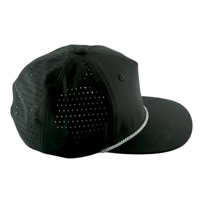 Blank Rope Hats Perforated Unstructured Cap