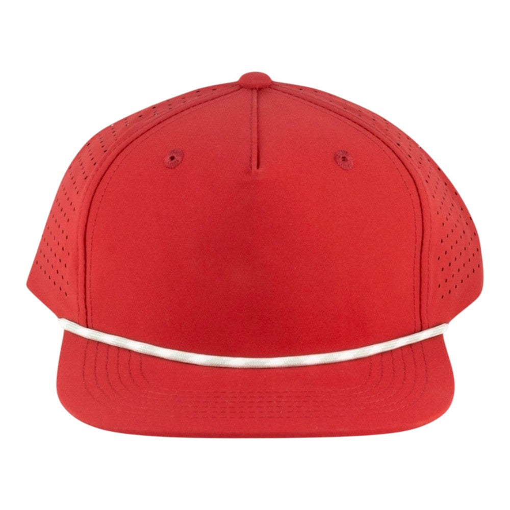 Blank Rope Hats Perforated Unstructured Cap