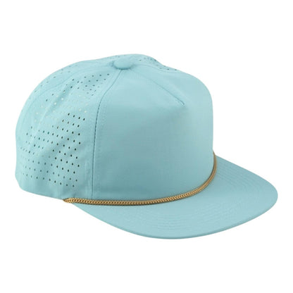 Blank Rope Hats Perforated Structured Cap