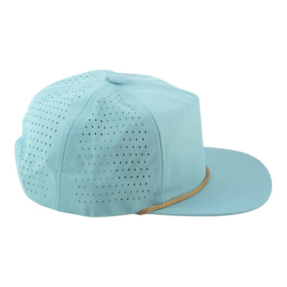 Blank Rope Hats Perforated Unstructured Cap