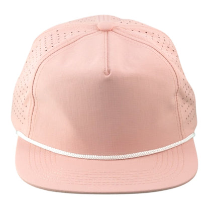 Blank Rope Hats Perforated Unstructured Cap