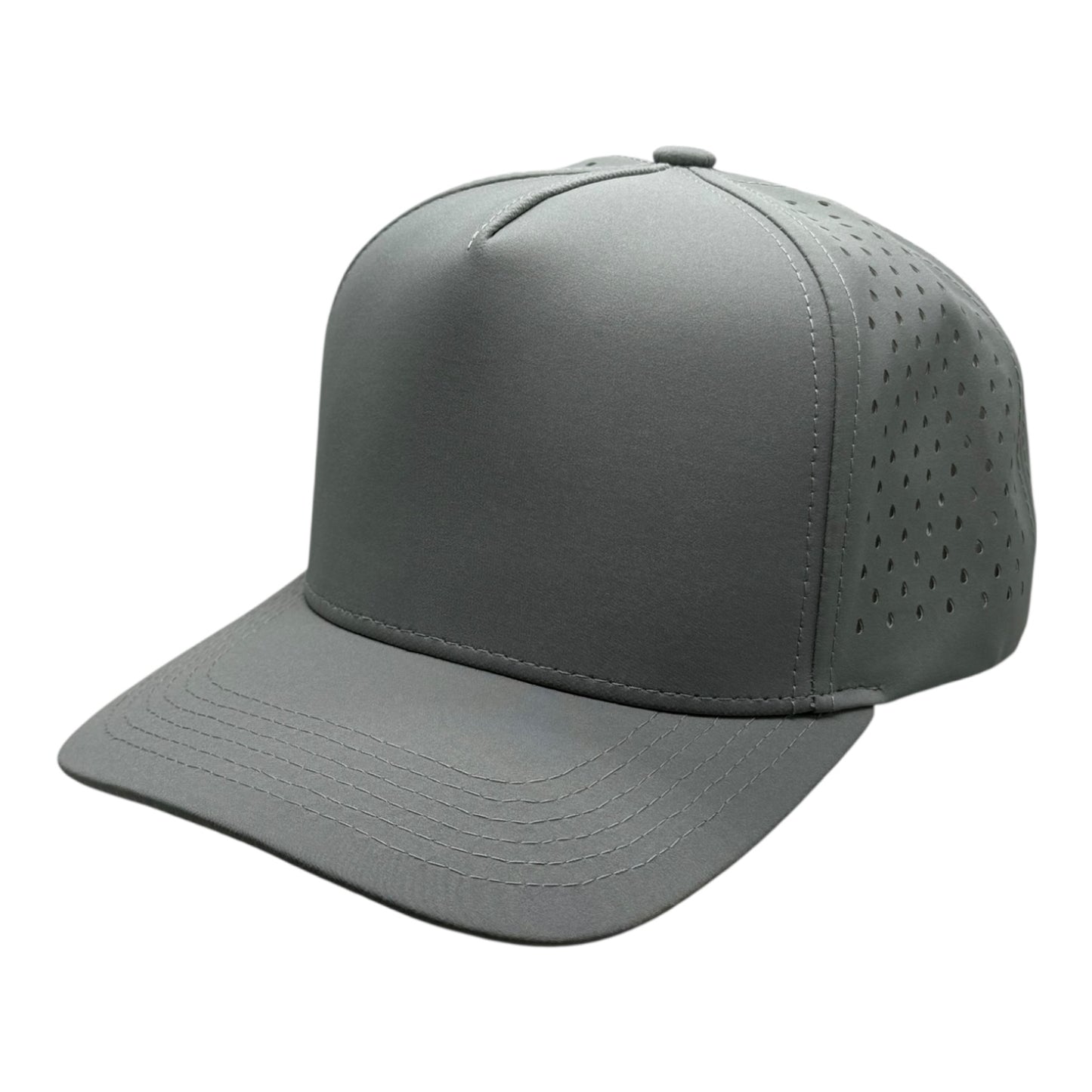 Unbranded 5 Panel Perforated Laser Mesh Hat Waterproof Cap