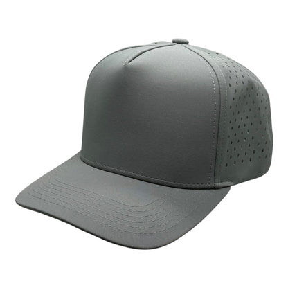 Unbranded 5 Panel Perforated Laser Mesh Hat Waterproof Cap