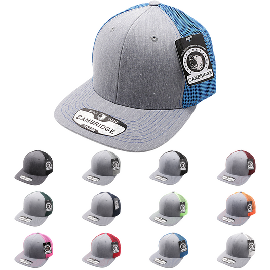 Pit Bull Cambridge PB222H Heather Trucker Hat PB222 - Star Hats & Embroidery