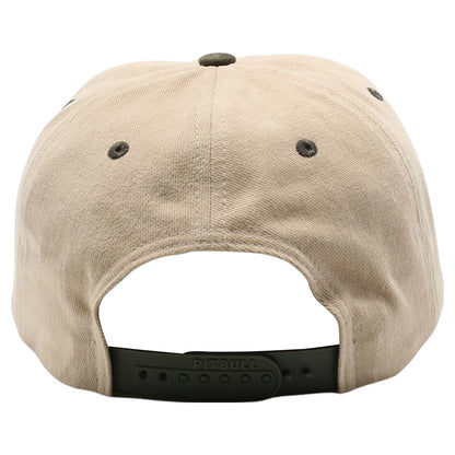 Pit Bull PB286 Five Panel Khaki Two-Tone Rope Unstructured Hat