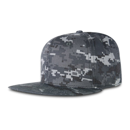 Decky RP1 Retro Fitted Snapback Hats High Crown 6 Panel Flat Bill Baseball Caps