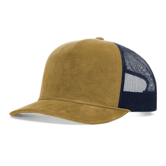 Richardson 930 Troutdale Corduroy Trucker Hat - Star Hats & Embroidery
