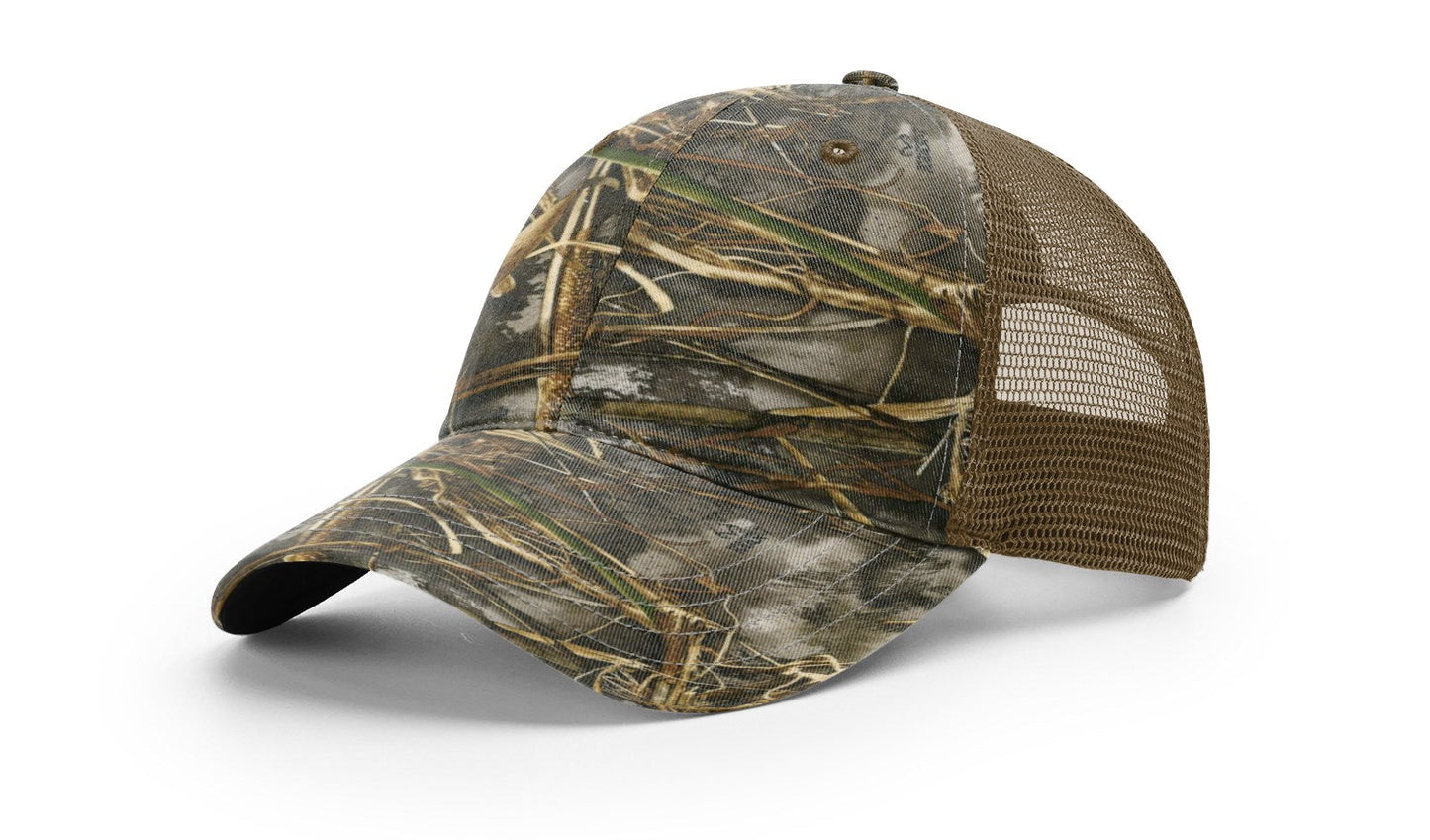 Richardson 111P Garment Washed Printed Trucker Hat