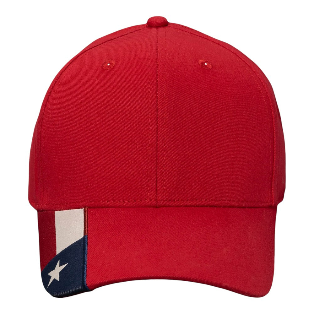 Kati AM350M Mesh Back Hat with Woven Flag on Visor