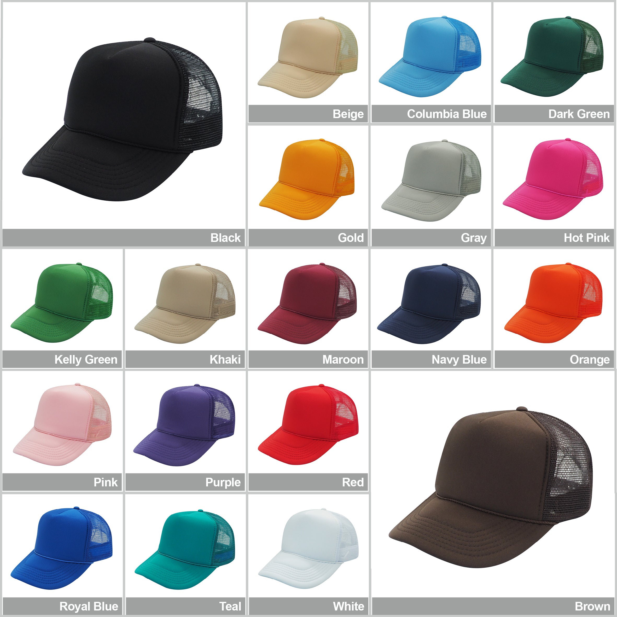 Nissun Summer Mesh Cap Trucker Hat - SSC – Arclight Wholesale