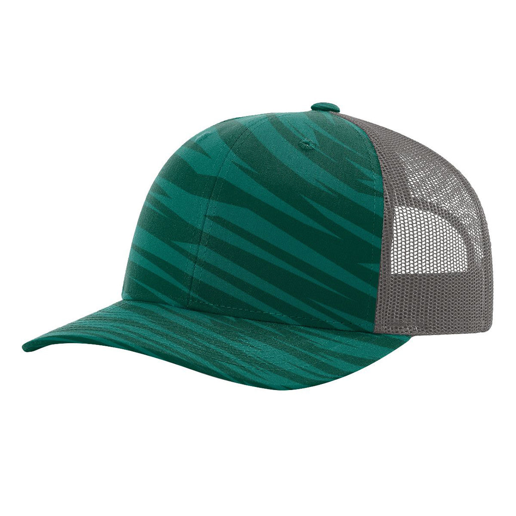 Streak Dark Green/Charcoal color variant