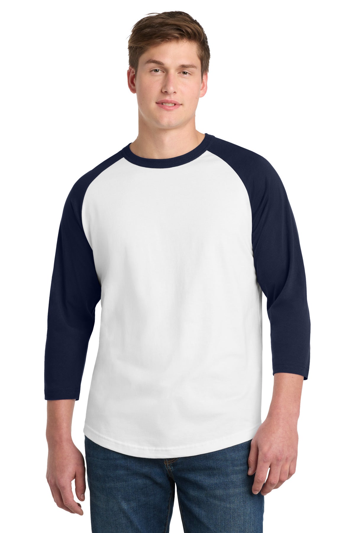 White/ Navy color variant