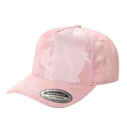 Unbranded 5 Panel Camo Suede Hat