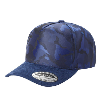 Unbranded 5 Panel Camo Suede Hat