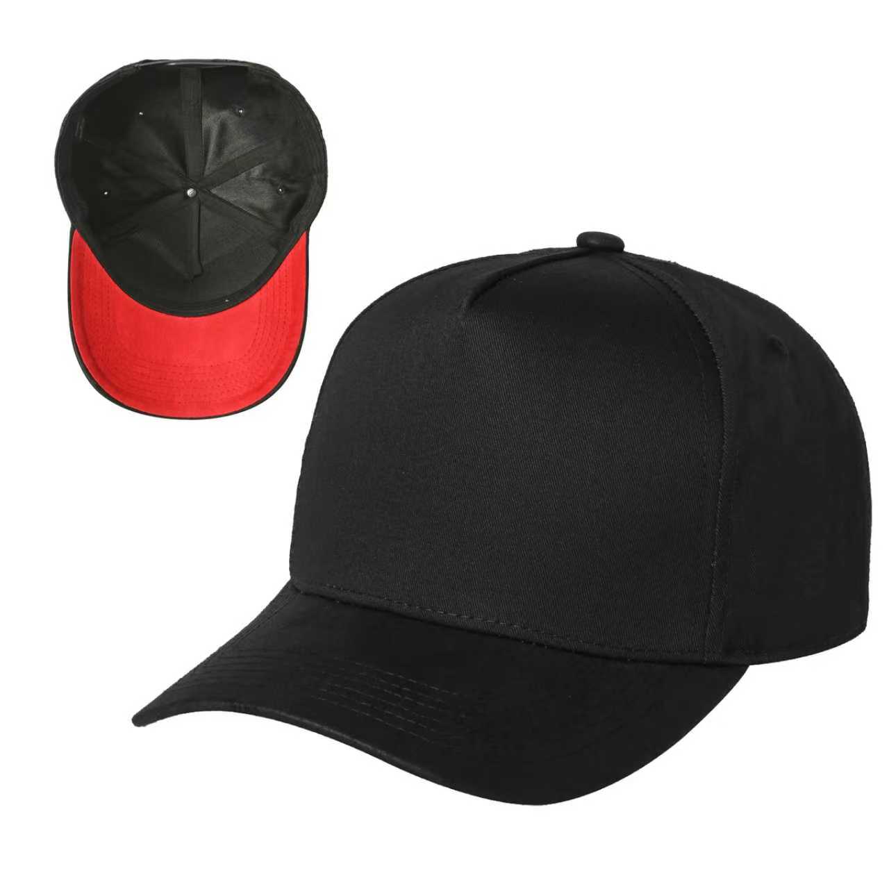 Unbranded 5 Panel Leather Bill Hat