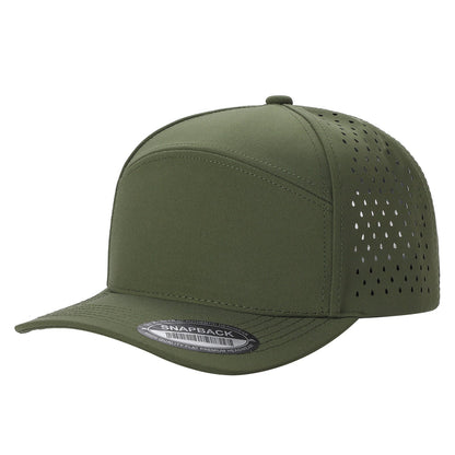 Unbranded 6 Panel Perforated Hat Laser Mesh Cap