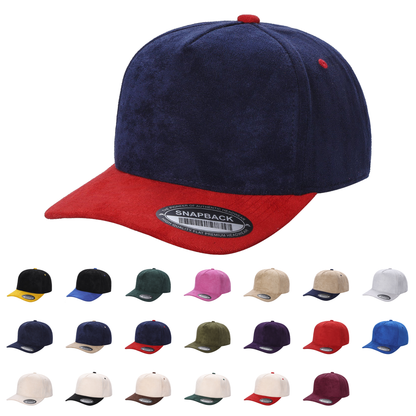 Unbranded 5 Panel Suede Hat