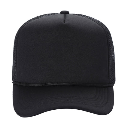 Unbranded Captain Military Foam Trucker Hat with Gold Leaf