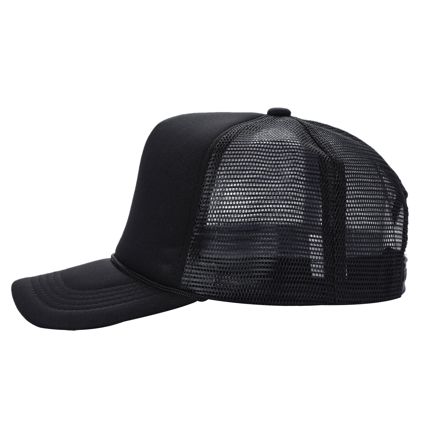 Unbranded Sponge Foam Trucker Hat, Blank Mesh Cap