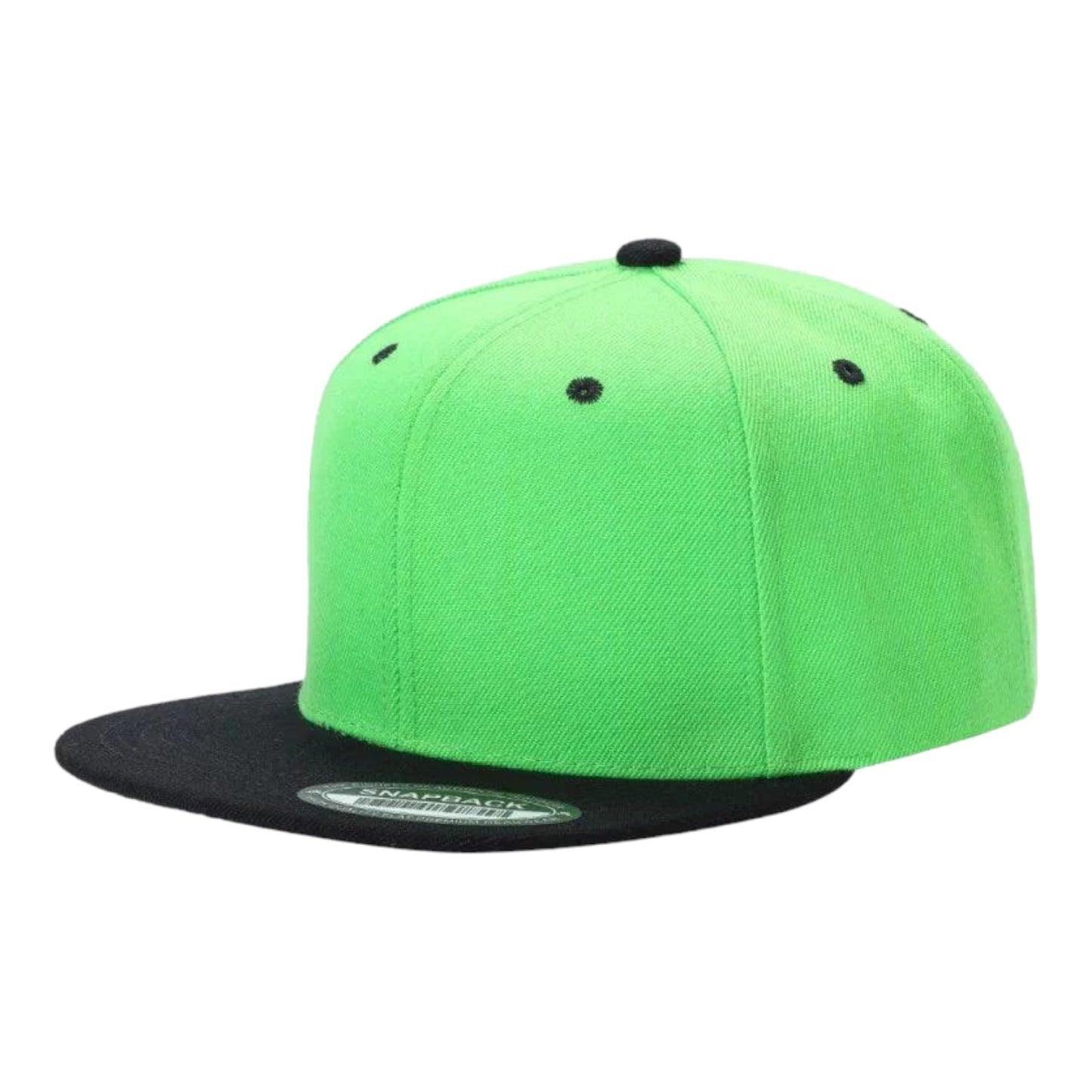 Unbranded Polyester Snapback Hat, Blank Snapback Cap