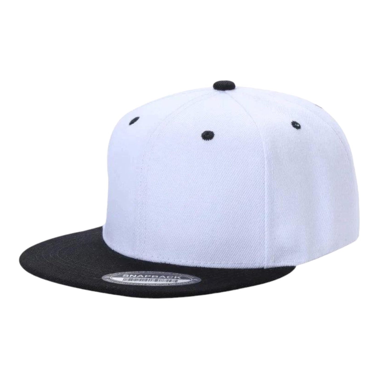 Unbranded Polyester Snapback Hat, Blank Snapback Cap