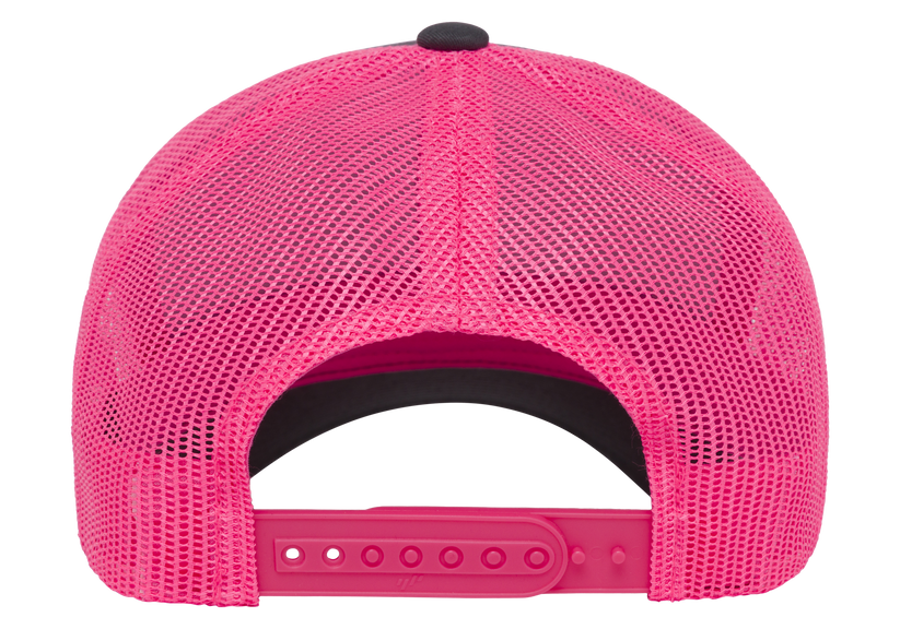 Yupoong 6606T Retro Trucker Hat Baseball Cap with Mesh Back, 2-Tone Colors - YP Classics