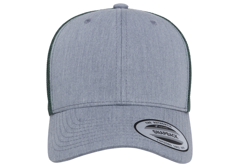 Yupoong 6606T Retro Trucker Hat Baseball Cap with Mesh Back, 2-Tone Colors - YP Classics